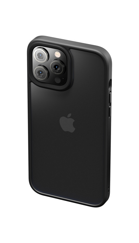 Vaku Luxos ® For Apple iPhone 13 Pro Frosted Armor Case + Vibrant Color Buttons Back Cover [ Only Back Cover ]