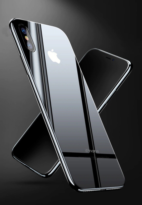 myCase ® Apple iPhone XS Max Club Series Ultra-Shine Thin PC Protection Case Back Cover