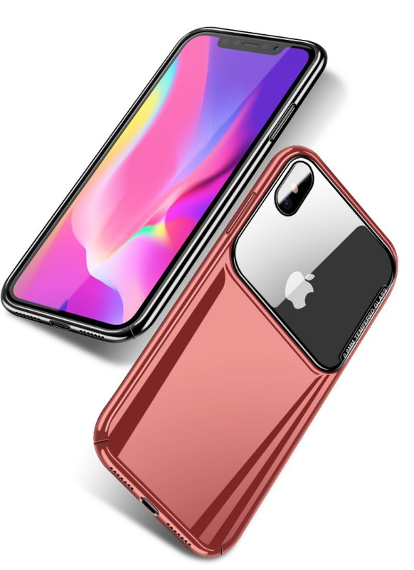 Vaku ® Apple iphone XS Germania Glass edition PC 4 Frames + Ultra-Thin Case Back Cover