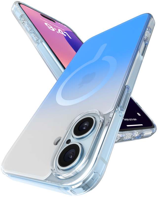 eller santé ® Apple iPhone 16 Zurich Dual Colored Series TPU Shockproof Scratch Resistant Protective Back Cover