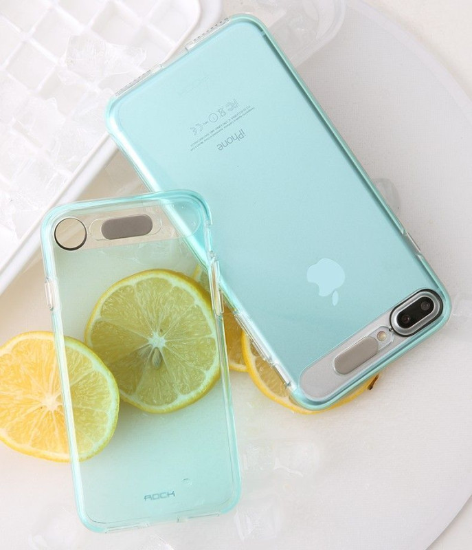 Vorson ® Apple iPhone 7 Plus Lucid Series Smooth Double Executive Stitching Leather Shell Back Cover