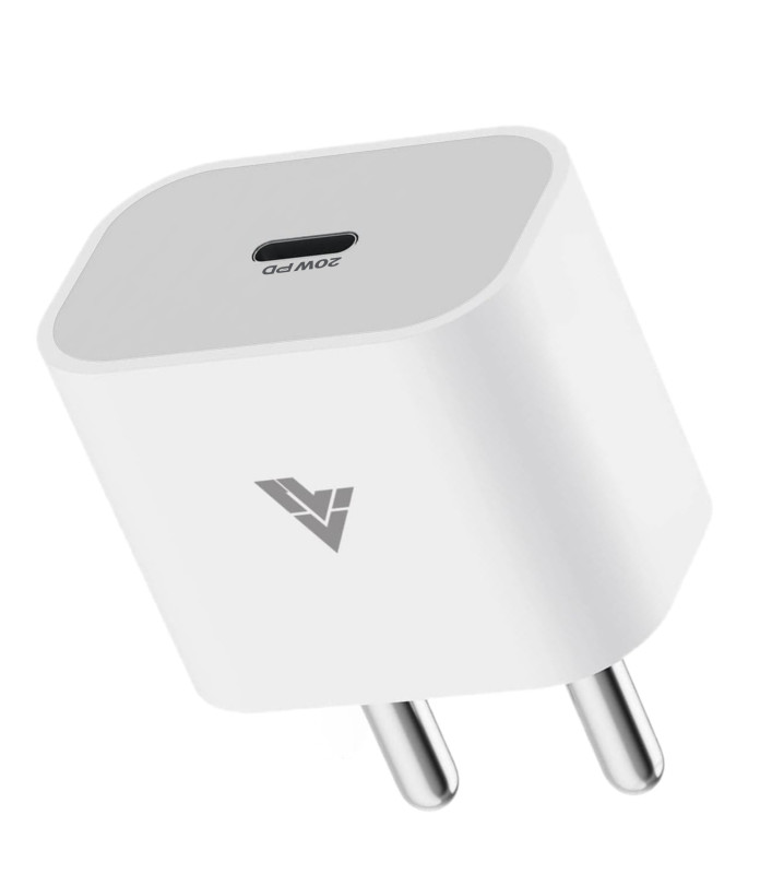 Original iPhone 20W Charger Type C PD Fast [Apple MFi Certified] Adapter For iPhone 16/16 Plus/16 Pro/16 Pro Max/15/14/13 Series
