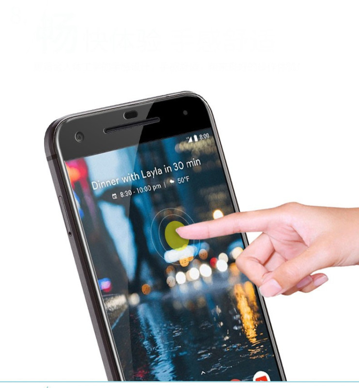 Dr. Vaku ® Google Pixel 3 5D Curved Edge Ultra-Strong Ultra-Clear Full Screen Tempered Glass