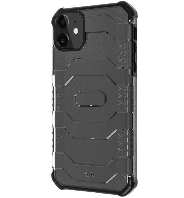 Vaku ® Apple iPhone 12  Matrix Series Shockproof Hard Matte TPU + PC Back Cover