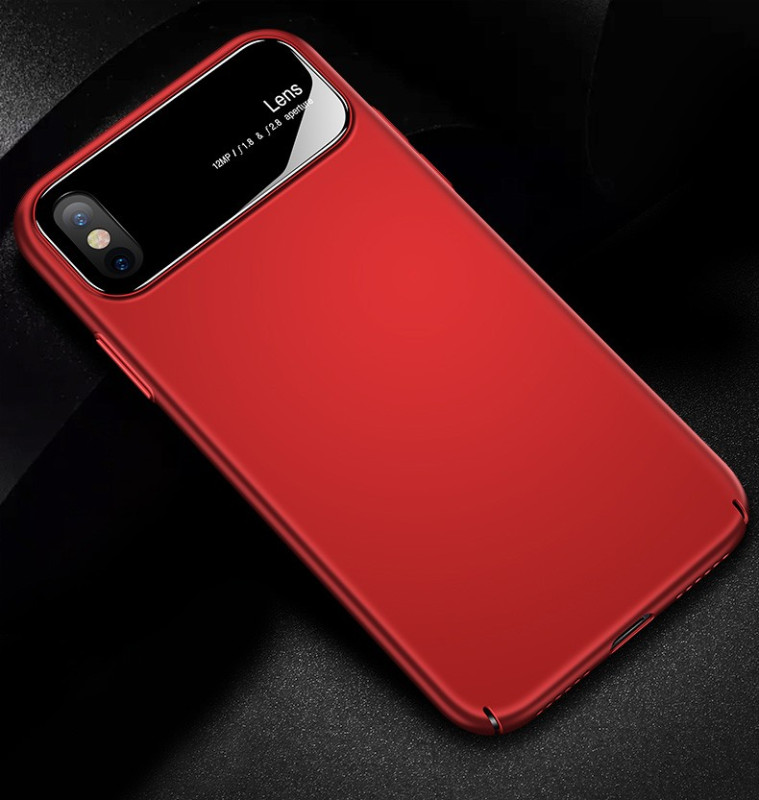 Vaku ® Apple iPhone X Polar Glassy Edition PC 4 Frames + Ultra-Thin Case Back Cover