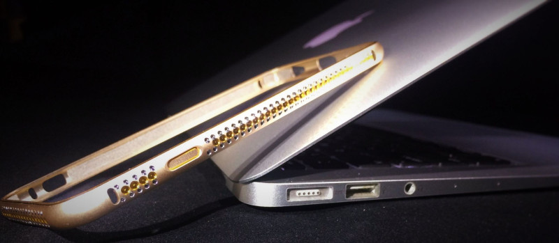 FashionCASE ® Apple iPhone 6 / 6S Premium Designer Aluminium Bumper Case / Cover