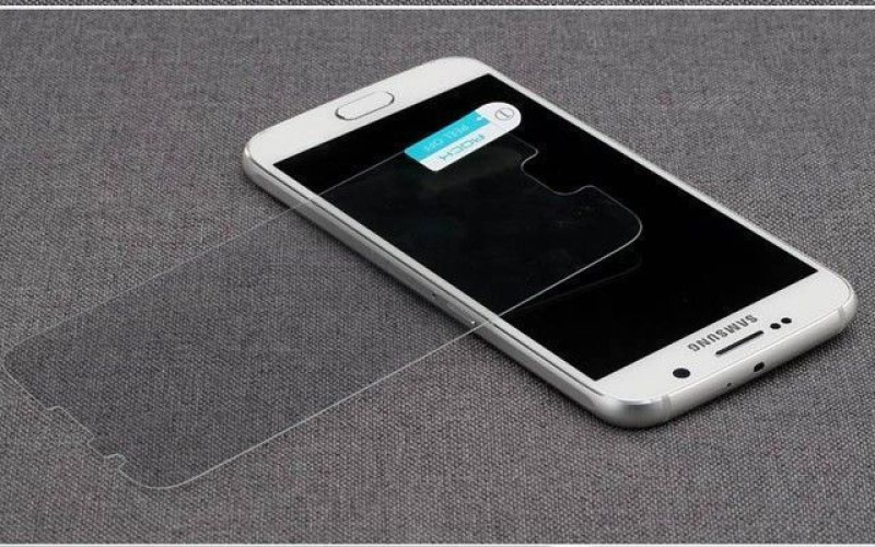Rock ® Samsung Galaxy S6 0.2mm Ultra-thin 2.5D Curved Edge Anti-Blue Light 9H Hardness Explosion-Proof Tempered Glass Screen Protector Transparent