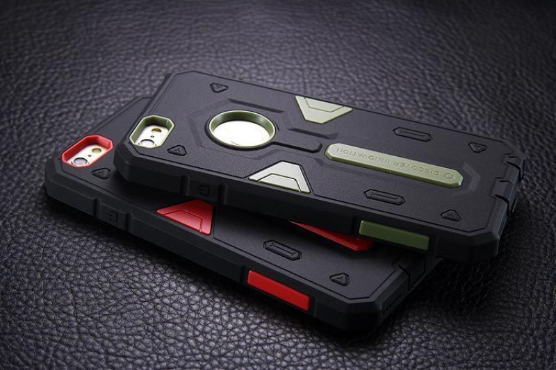 Nillkin ® Apple iPhone 6 / 6S Defender-II Dual-Color Shockproof Tough TPU + PC Back Cover