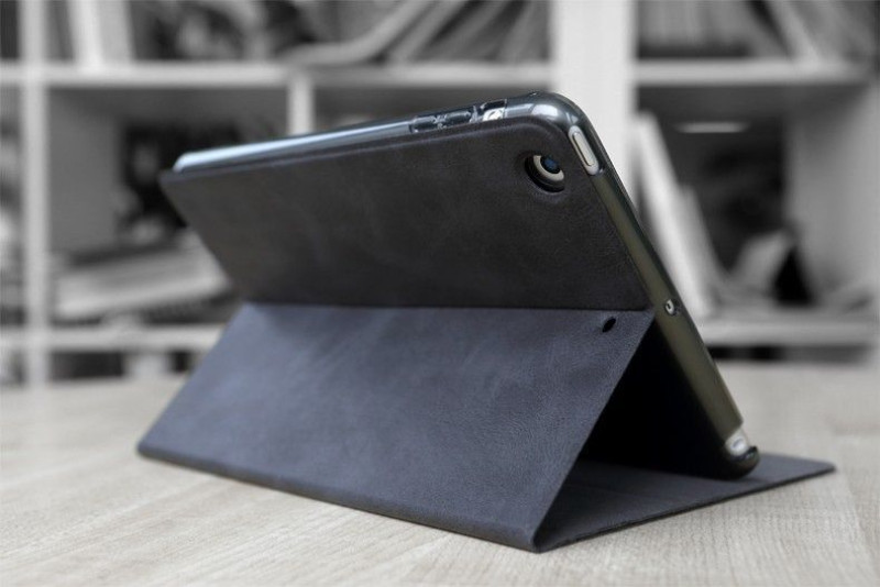 Rock ® Apple iPad Air 2 Rotate Series 360 Rotating Smart Awakening with Stand Retro Leather Flip Cover