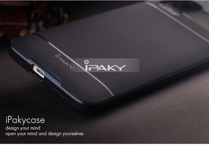 i-Paky ® Huawei Honor 4X Mat Series Ultra-thin Hybrid Silicon Grip Shockproof Protective Shell Back Cover