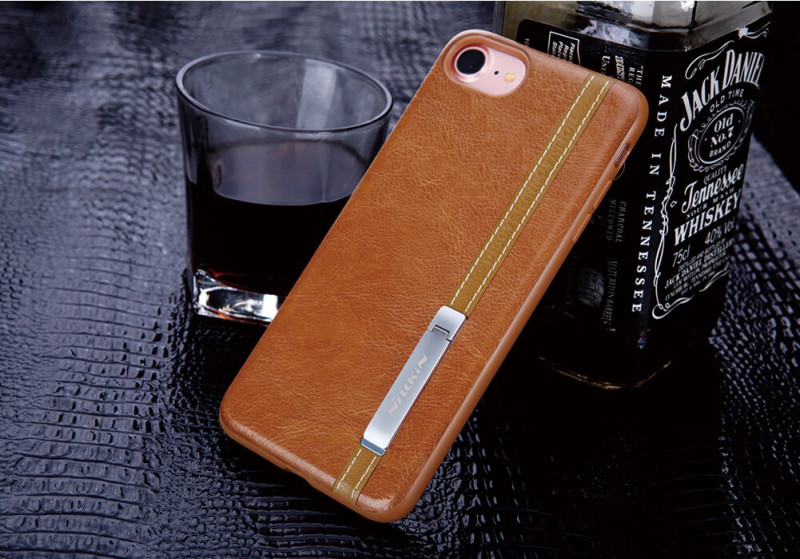 Nillkin ® Apple iPhone 7 Phenom Series Double Industrial Stitch Business Leather Shell Back Cover