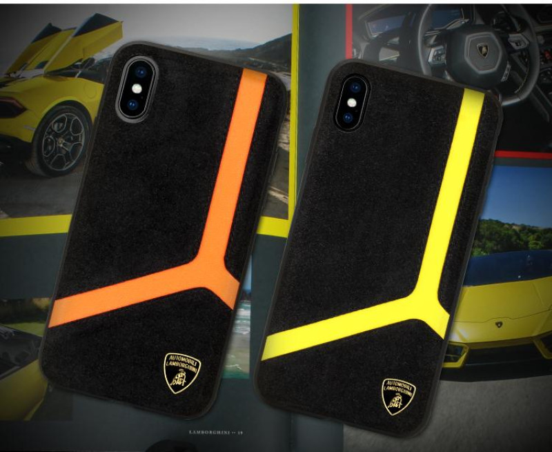 Lamborghini ® Apple iPhone XS Max Alcantra Aventador D11 Limited Edition  Case Back Cover - iPhone XS Max - Apple - Mobile / Tablet - Luxurious Covers