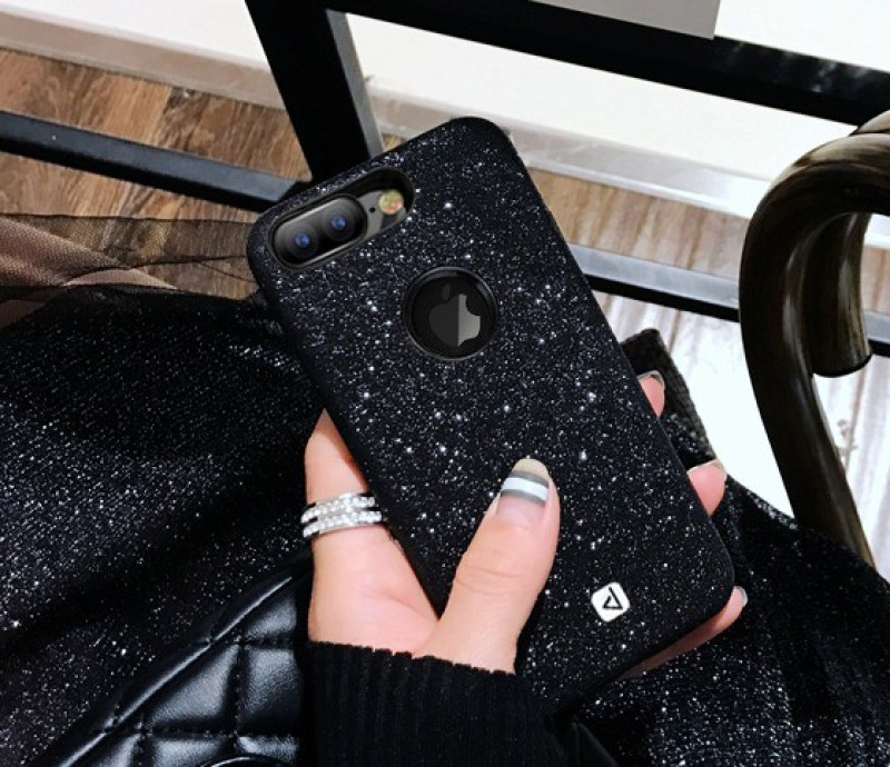 DUZHI ® Apple iPhone 7 Plus Beam Sky Series Ultra-Shine Luxurious Metallic Shine Finish Silicone Frame Thin Back Cover