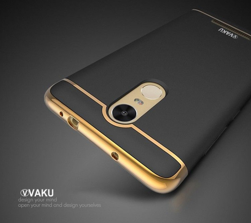 Vaku ® Redmi Note 3 Ling Series Ultra-thin Metal Electroplating Splicing PC Back Cover