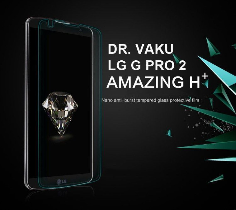 Dr. Vaku ® LG G Pro 2 Ultra-thin 0.2mm 2.5D Curved Edge Tempered Glass Screen Protector Transparent