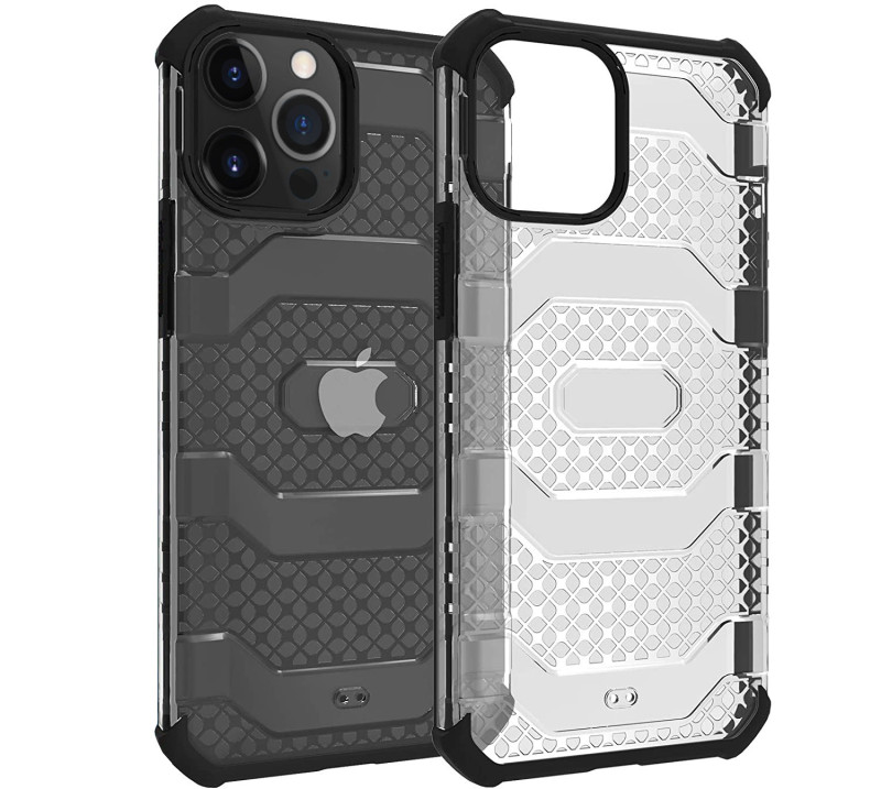 VAKU ® For Apple iPhone 12  Pro Fusion Series Shockproof Hard Matte TPU + PC Back Cover