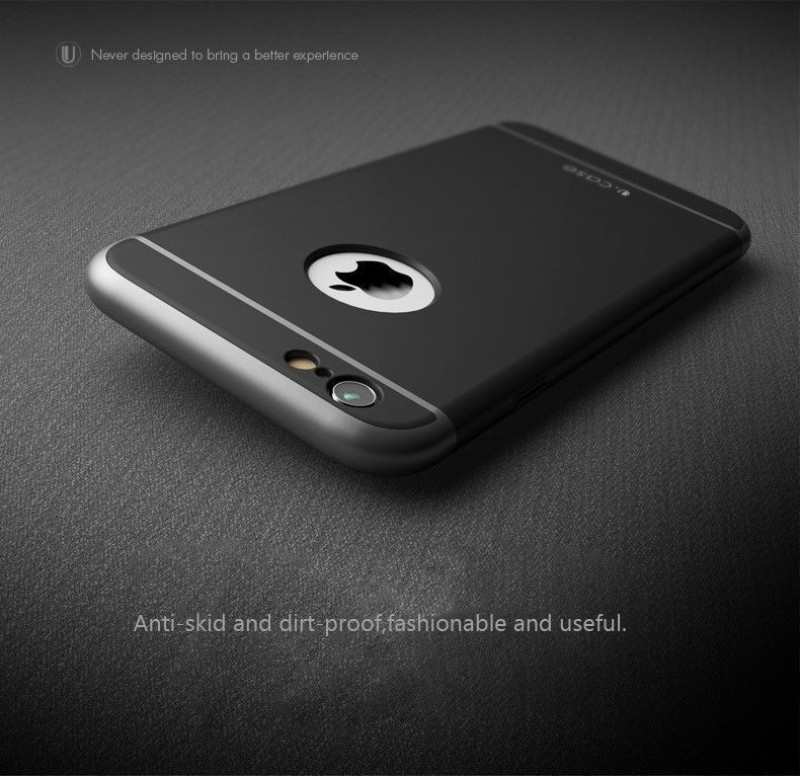Vorson ® Apple iPhone 6 Plus / 6S Plus Ling Series Ultra-thin 0.5mm Electroplating Splicing PC Back Cover