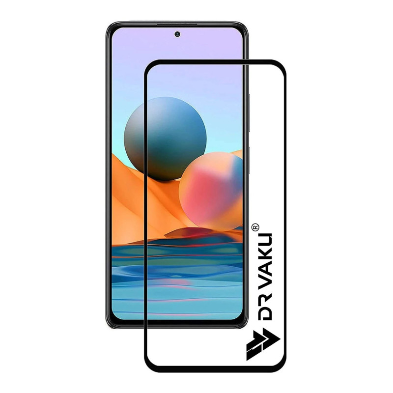 Dr. Vaku ® Xiaomi Mi Note 10 Full Edge-to-Edge Ultra-Strong Ultra-Clear Full Screen Tempered Glass- Black