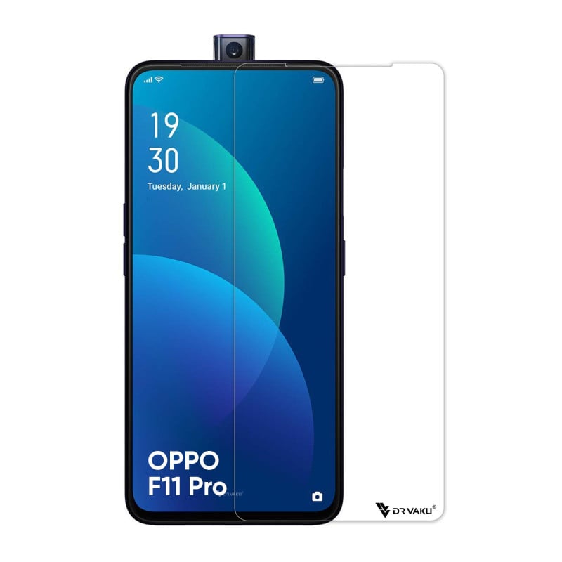 Dr. Vaku ® Oppo F11 Pro 2.5D Ultra-Strong Ultra-Clear Full Screen Tempered Glass-Transparent
