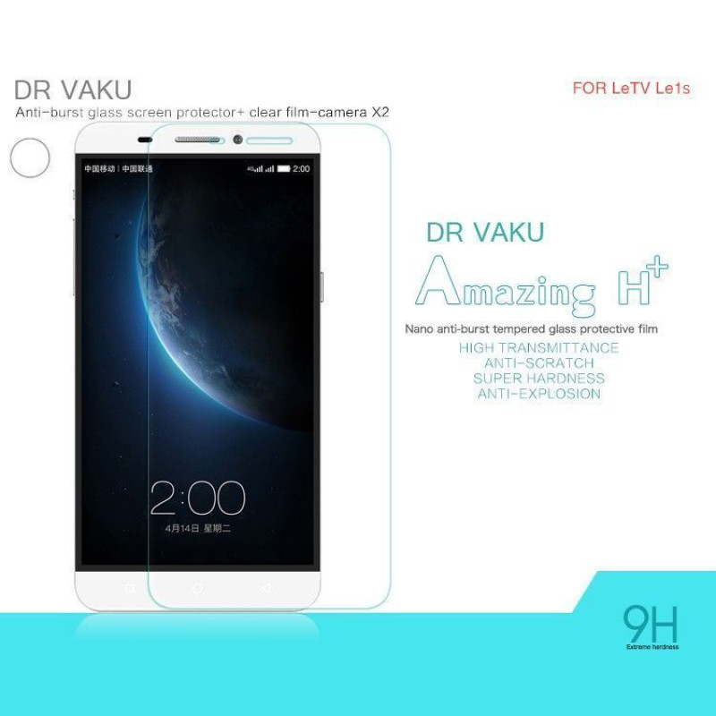Dr. Vaku ® LeEco Le 1s Ultra-thin 0.2mm 2.5D Curved Edge Tempered Glass Screen Protector Transparent