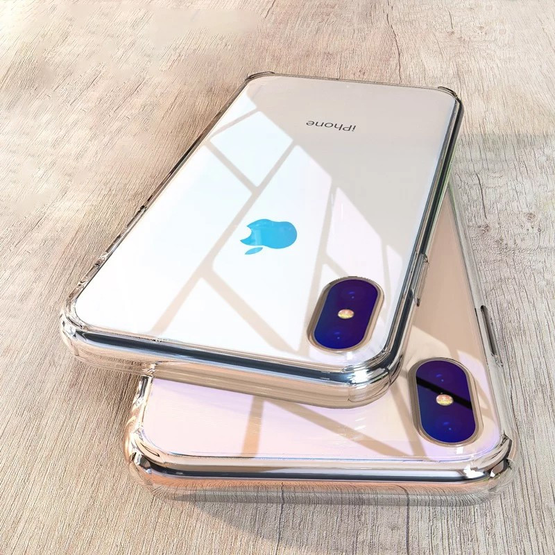 Vaku ® Apple iPhone X / XS Bayer Series with Anti yellow + Anti explosion TPE Case Back Cover