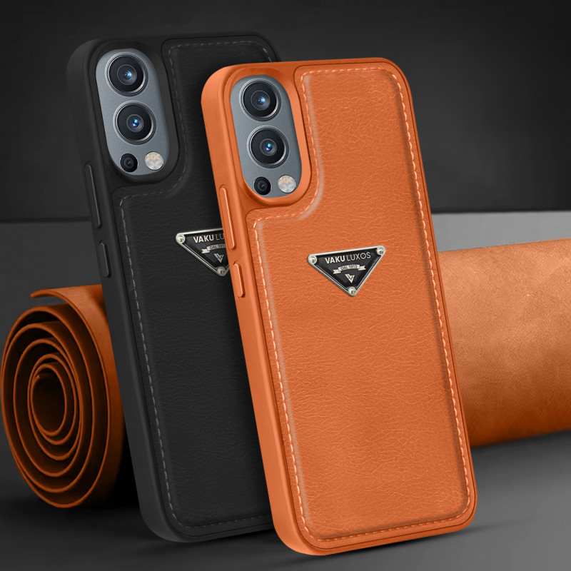Vaku Luxos ® OnePlus Nord 2 Nyxen Premium Leather Stitched Soft Shockproof Protective Back Cover