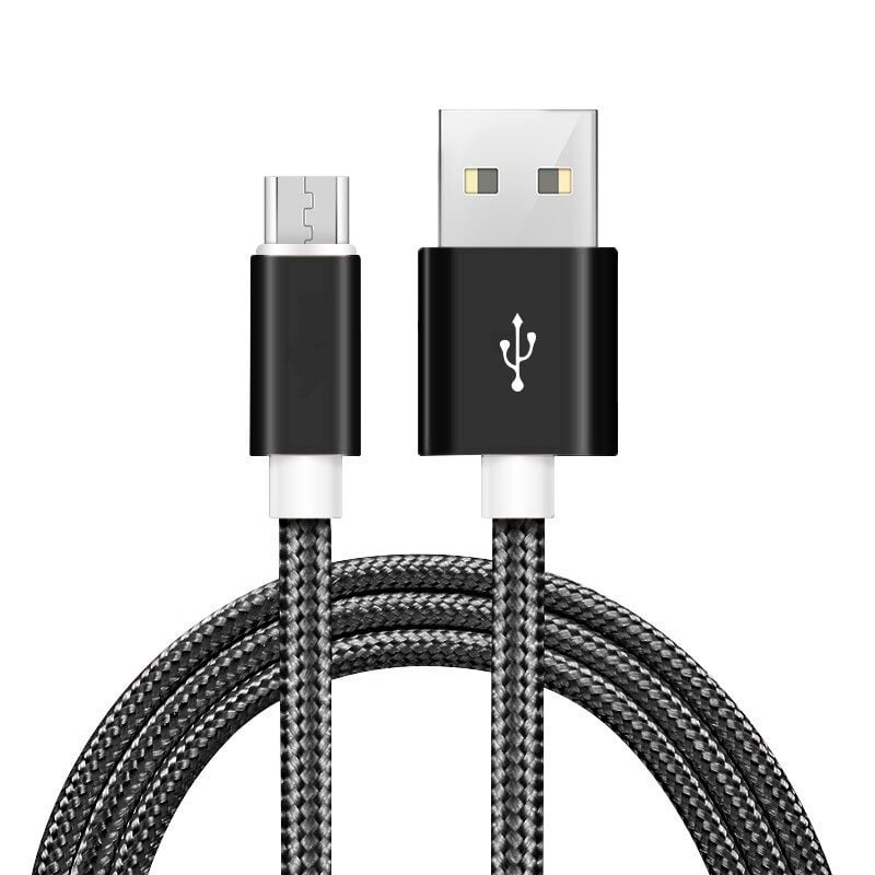 Vaku ® Android Micro-USB Nylon Braided Data-Charging Cable
