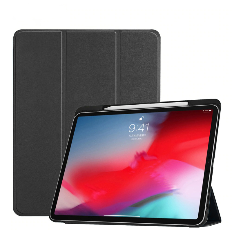 Vaku ® For Apple iPad Pro 11 Aniline Texture Series 360 Degree shock-proof Water-resistant Magnetic Stand Flip Cover with Pencil Holder