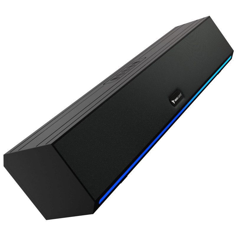 Eller Sante ® Nueatom 24W Bluetooth Soundbar Speaker with 2000mah Battery, RGB LED Lights, Aux, TF Card, USB Playback & TWS Connectivity
