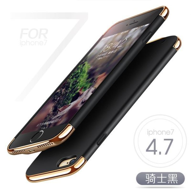 Joyroom ® Apple iPhone 7 Plus Clint Series 3000 mah inbuilt Powerbank Metal Electroplating Case Back Cover