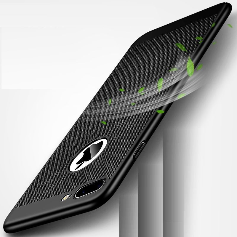 VAKU ® Apple iPhone 6 / 6S Lamarda Series Logo Display PC Heat Dissipation Hollow Back Cover