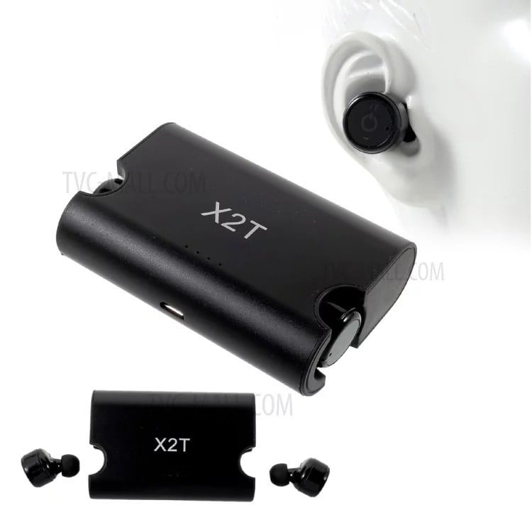 VAKU X2T True Wireless HD STEREO Earphones with Bluetooth 5.0