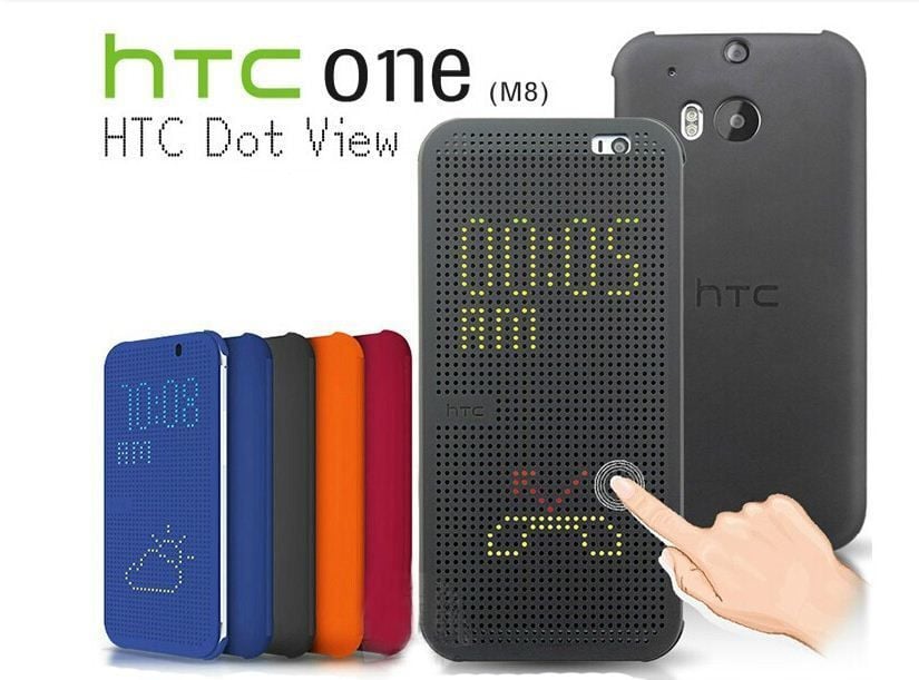 filter Premedicatie Haarzelf DotView ™ HTC One M8 Dot View LED Case Flip Cover - One M8 - HTC - Mobile /  Tablet - Luxurious Covers