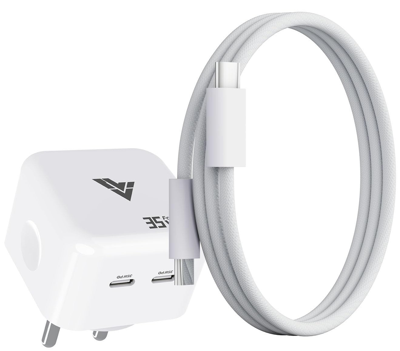 Vaku ® 34W Dual Power Delivery USB-C Port Multi-Protocol (34W, 30W, 25W