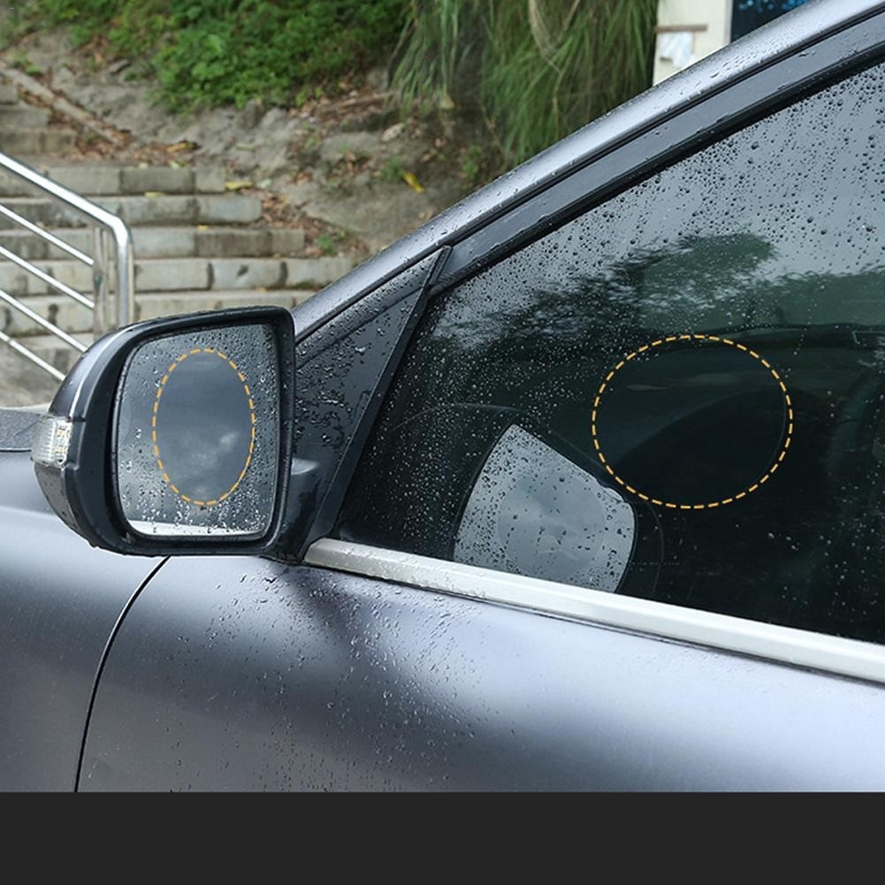 VAKU ® Car Rearview HD Anti-Fog Anti-Glare Rainproof Protective Film -  Universal - Universal - Mobile / Tablet - Screen Guards India