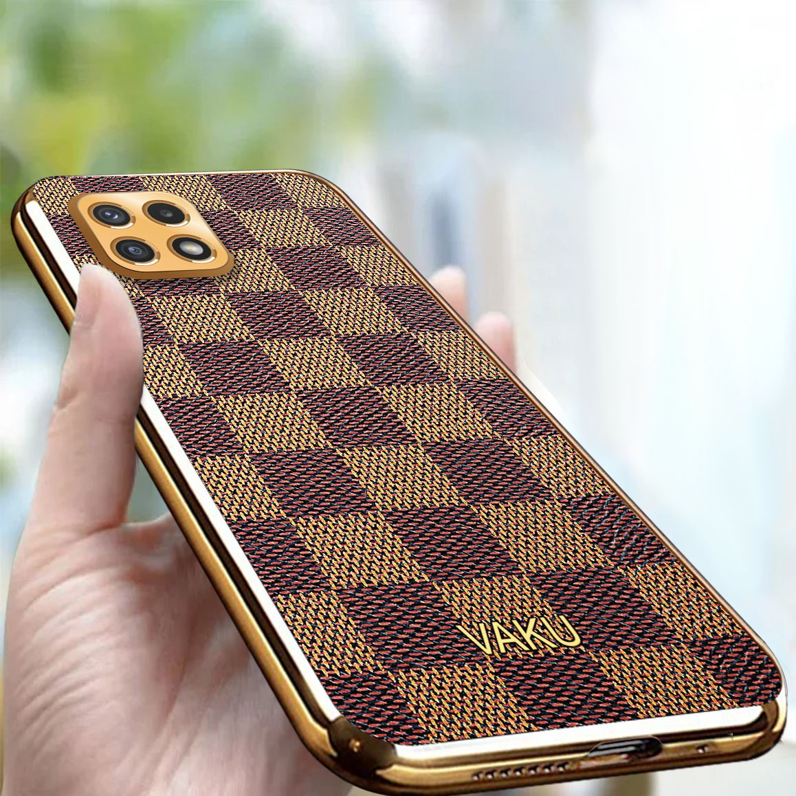 Case for Samsung Galaxy A22 5G - Louis Vuitton Logo