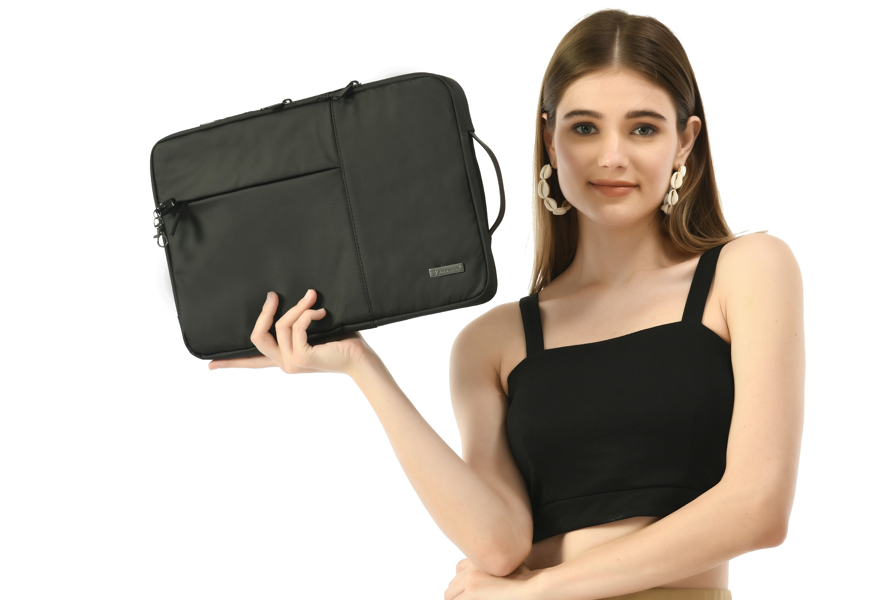 Vaku Luxos ® Vuitton Series Multiutility Bag for Apple MacBook 14 Inch -  Universal - Universal - Mobile / Tablet - Luxurious Covers