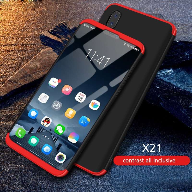 Fck Vivo V11 Pro 3 In 1 360 Series Pc Case Dual Colour Finish Ultra Thin Slim Front Case Back Cover V11 Pro Vivo Mobile Tablet Luxurious Covers