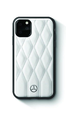 Mercedes Benz Quilted Echt Leder funda para iphone 11 Pro Max