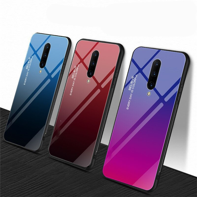 melk wit expositie Materialisme VAKU ® Oneplus 7 Pro Dual Colored Gradient Effect Shiny Mirror Back Cover -  1+7 Pro / 7T Pro - OnePlus - Mobile / Tablet - Luxurious Covers
