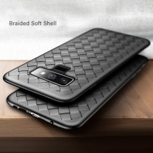 Vaku ® Samsung Galaxy Note 9 WeaveNet Series Cross-Knitt Heat-Dissipation Edition Ultra-Thin TPU Back Cover