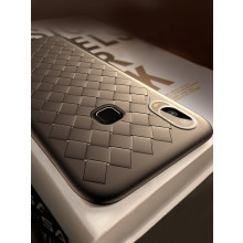 Vaku ® Vivo Y85 WeaveNet Series Cross-Knit Heat-Dissipation Edition Ultra-Thin TPU Back Cover