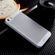 ioop ® Apple iPhone 5 / 5S / SE Perforated Series Logo Display PC Heat Dissipation Hollow Back Cover