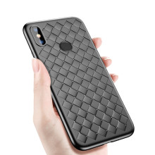 Vaku ® Xiaomi Redmi Note 5 Pro WeaveNet Series Cross-Knitt Heat-Dissipation Edition Ultra-Thin TPU Back Cover