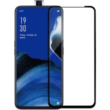 Dr. Vaku ® Oppo Reno 2F Full Edge-to-Edge Ultra-Strong Ultra-Clear Full Screen Tempered Glass- Black