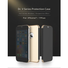 Rock ® Apple iPhone 7 Plus DR.Vaku Invisible SmartView Translucent Touch Case Flip Cover