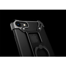 Nillkin ® Apple iPhone 7 Barde Ultronic Aluminum Alloy Metal with inbuilt Ring Holder + Stand Lightweight, Strong Back Cover