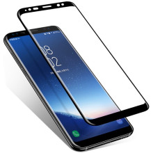 Dr. Vaku ® Samsung Galaxy S6 Edge Plus Full screen 0.2mm Thin 2.5D Curved 9H Hardness Premium Tempered Glass Black
