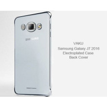 Vaku ® Samsung Galaxy J7 (2016) High Quality Fashion Looking Metal Electroplating Protective PC Back Cover