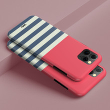 Vaku ® Apple iPhone 11 Pro Nostalgic Stripe Designer Print Back Cover